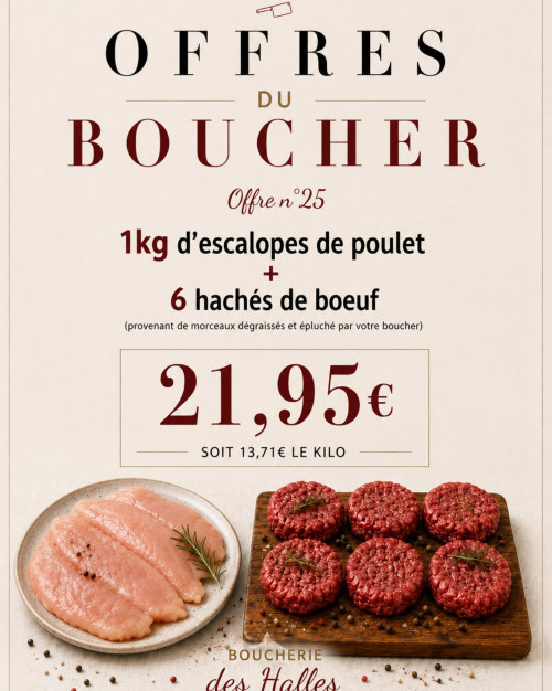 Offre n°25 - 21,95€
