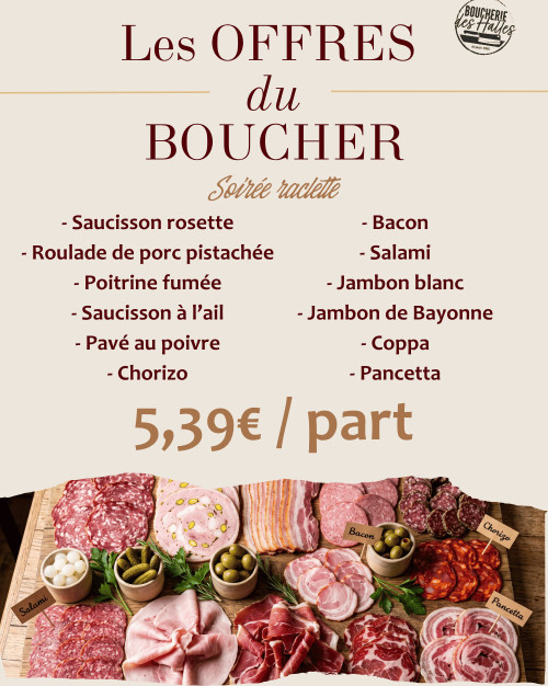 Plateau Soirée Raclette