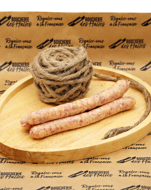 Saucisse au cheddar