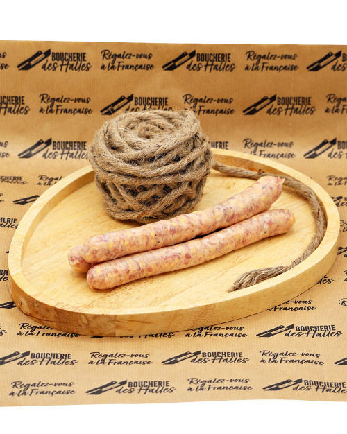 Saucisse au cheddar
