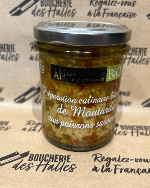 Moutarde BIO aux Poivrons