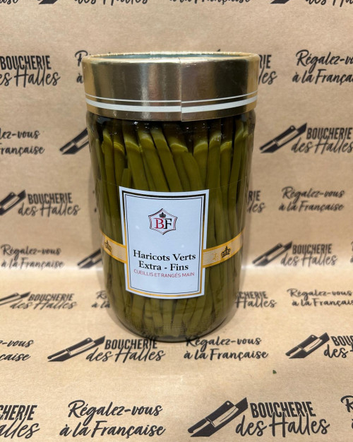 Haricots Verts Extra Fins - Cueillis et Rangés Main - BF
