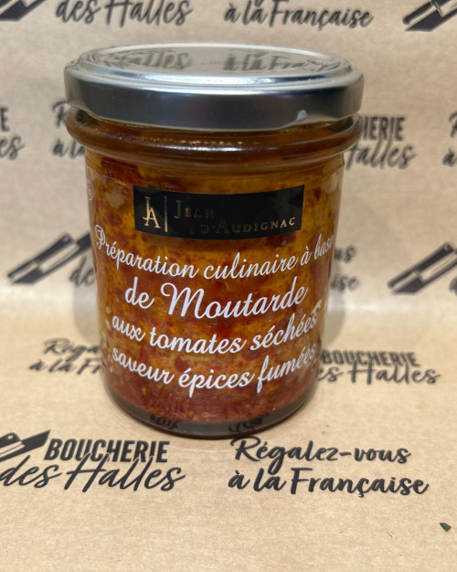 Moutarde aux Tomates Séchées Saveur Épices Fumées