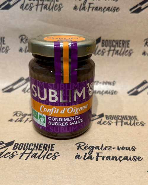 Confits d'Oignon Sucrés-Salés BIO