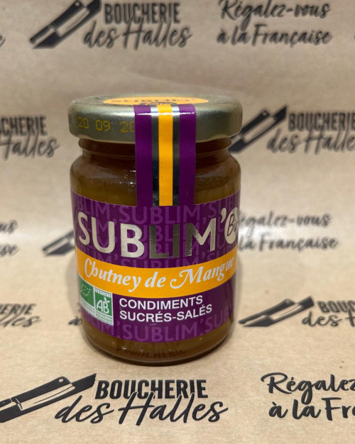 Chutney de Mangue Sucré-Salé BIO