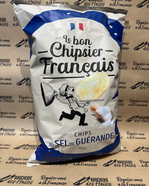 Chips au Sel de Guérande - Le Bon Chipsier Français