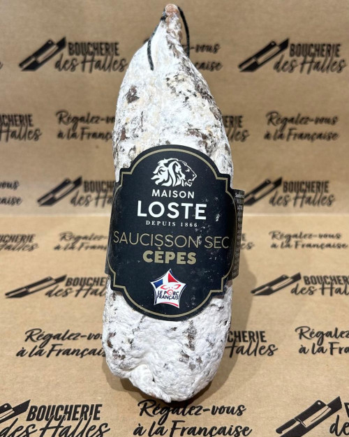 Saucisson Sec aux Cèpes