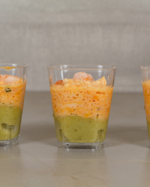 5 verrines cocktail assortis