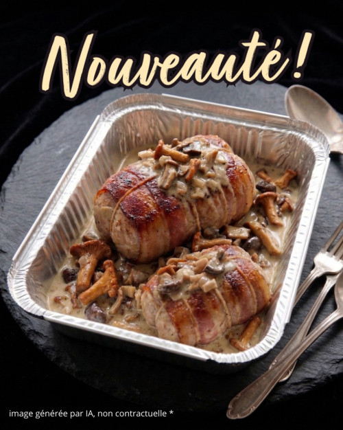 paupiette de veau forestiere