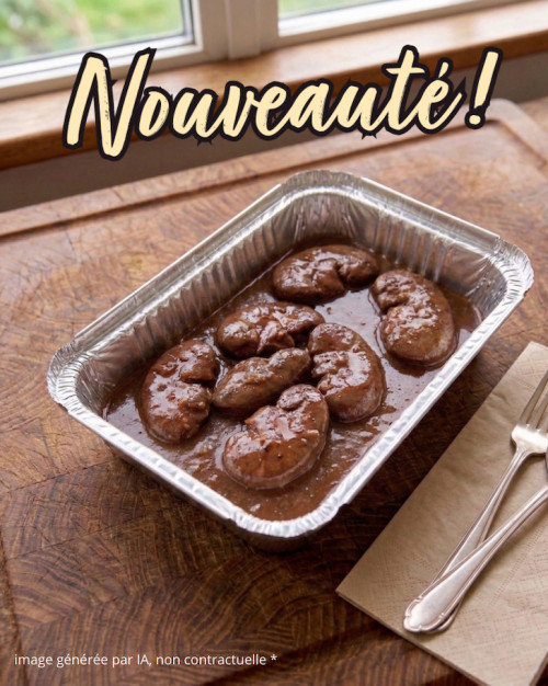 Rognon de porc sauce madere