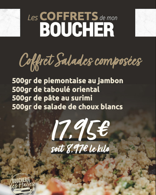 Coffret salades composées