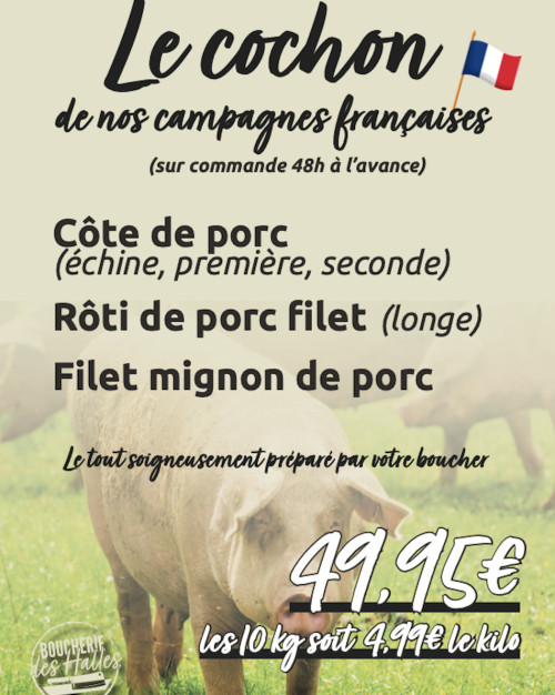 Coffret le cochon de nos campagnes françaises
